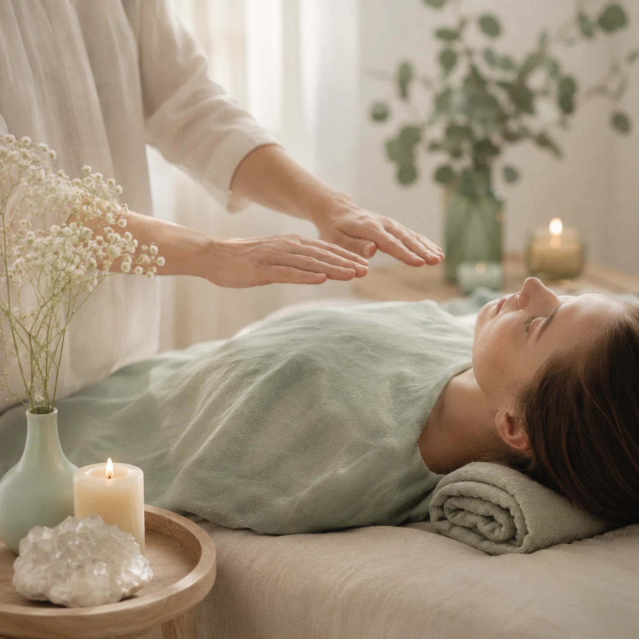 Reike Universelle Lebensenergie Reiki Behandlung in Köln